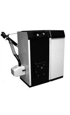 Baxi-roca CBP-23 de 23 Kw con silo de 300 litros. (depósito de cenizas de 27 litros) (caldera para biomasa de pellets)