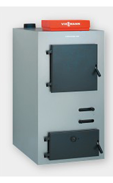 Viessmann VITOLIGNO 100-S de 20 Kw solo calefacción con rendimiento del 88% (caldera para biomasa de leña)