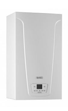 Baxi-roca NEODENS PLUS ECO 24/24 F ECO de 20/24 KW con placa de conexiones y kit salida de humos (caldera GN mural estanca mixta de condensación)