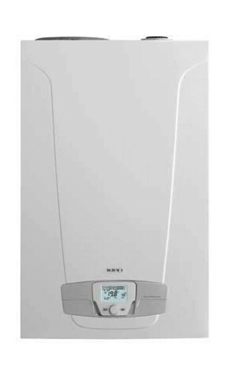 Baxi-roca PLATINUM DUO PLUS 24 AIFM  con acumulación de 24 KW con placa de conexiones y kit salida de humos (caldera gas propano mural estanca mixta de condensación)