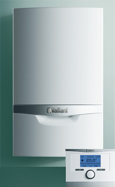 Vaillant ECOTEC PLUS 306 de 30 KW (VM ES 306/5-5) con plantilla y kit evac.PP (caldera GN mural estanca solo calefacción de condensación)