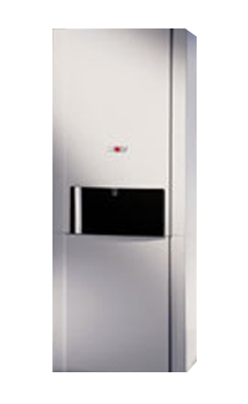 Wolf CGS 20/160 grupo térmico de condensación con acumulador dinamico de 90 l. de 23 KW con salida de gases horizontal (caldera gas propano mural estanca para instalar de pie)