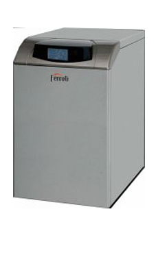 Ferroli ATLAS D30 UNIT de pie de 30 Kw. solo calefacción. Kit combustión estanca opcional (caldera para gasoil de tiro natural)