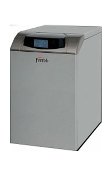 Ferroli ATLAS D30 SI UNIT de pie de 30 Kw. Mixta. Kit combustión estanca opcional (caldera para gasoil de tiro natural)