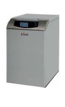 Ferroli ATLAS D32 CONDENS SI UNIT de pie de 32 Kw. mixta. Kit combustión estanca opcional (caldera para gasoil estanca condensación)