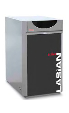 Lasian ACTIVA 30 A de pie de 27,2 Kw. mixta ,kit combustión estanca opcional. (caldera para gasoil de tiro natural)