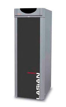 Lasian CLIMATERM AV SR 30 de pie de 27 Kw. mixta depósito vitrificado kit combustión estanca opcional (caldera para gasoil de tiro natural)