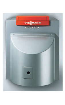 Viessmann VITOLA 200 VB2A 22 de pie de 22 Kw de muy baja temperatura solo calefacción con regulación vitotronic 100 KC2B (caldera para gasoil de tiro natural)