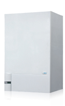 Sime MURELLE EV 30/55 BF estanca mixta de 29,8 Kw, con acumulación de 55 litros, con plantilla y kit de evacuación. (caldera gas propano mural estanca mixta)