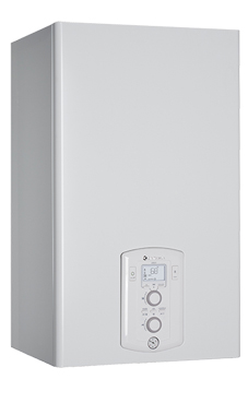Chaffoteaux-maury URBIA 30 FF  con mini acumulador de 4 litros , Eco Delta System y display LCD de 29,5 KW con placa de conexiones y kit salida de humos. (caldera GLP mural estanca mixta)
