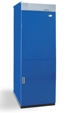 Domusa MCF-30 HDN  de 27,8 Kw con acumulador vitrificado., acumulador de 100 litros.(se puede adaptar a tiro forzado) (caldera para gasoil de tiro natural)