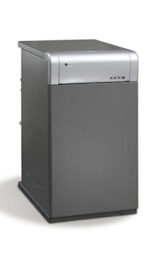 Domusa CLIMA PLUS H de pie de acero de 26,7 Kw mixta instantanea (caldera para gasoil de tiro natural)