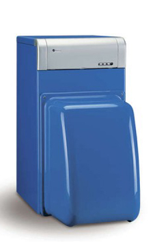 Domusa JAKA HFD 40+ Quemador Domestic D4P+capot cubre quemador,  de hierro fundido de 38,5 Kw. Solo calefacción (quemador todo/nada) (caldera para gasoil de tiro natural)