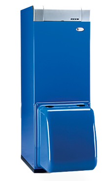 Domusa Terma 23 H, grupo térmico compacto de acero  de 28 Kw., con acumulador inox. De 100 litros (se puede adaptar para tiro forzado) (caldera para gasoil de tiro natural)