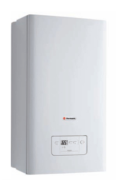 Hermann MICRAPLUS CONDENS 25 de 25,5 KW con kit de evac. (caldera GLP mural estanca mixta de condensación)