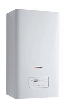 Hermann MICRAPLUS CONDENS 30  de 30,6 KW con kit de evac. (caldera GLP mural estanca mixta de condensación)