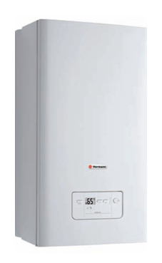 Hermann MICRAPLUS 24  de 23,3 KW con kit de evac. (caldera GN mural estanca mixta)
