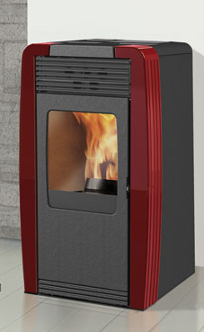 EDILKAMIN modelo ZARA PLUS de 8 Kw.Totalmente canalizada (una salida) Frontal de fundición, reja de aluminio. Fuego de vermiculita. Panel sinóptico en el top. Posibilidad salida humos lateral izquierda, posterior y superior. Con salida múltiple en dotació