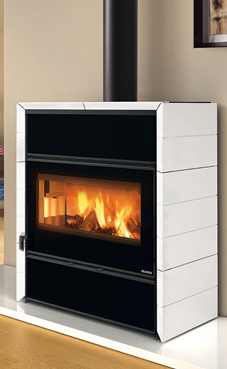 NORDICA-EXTRAFLAME modelo FLY IDRO D.S.A. 15,4 Kw blanca-infinity