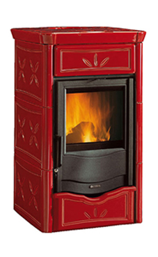 NORDICA-EXTRAFLAME modelo TERMONICOLETTA D.S.A. 13,5 Kw Colores: capuchino y burdeos.